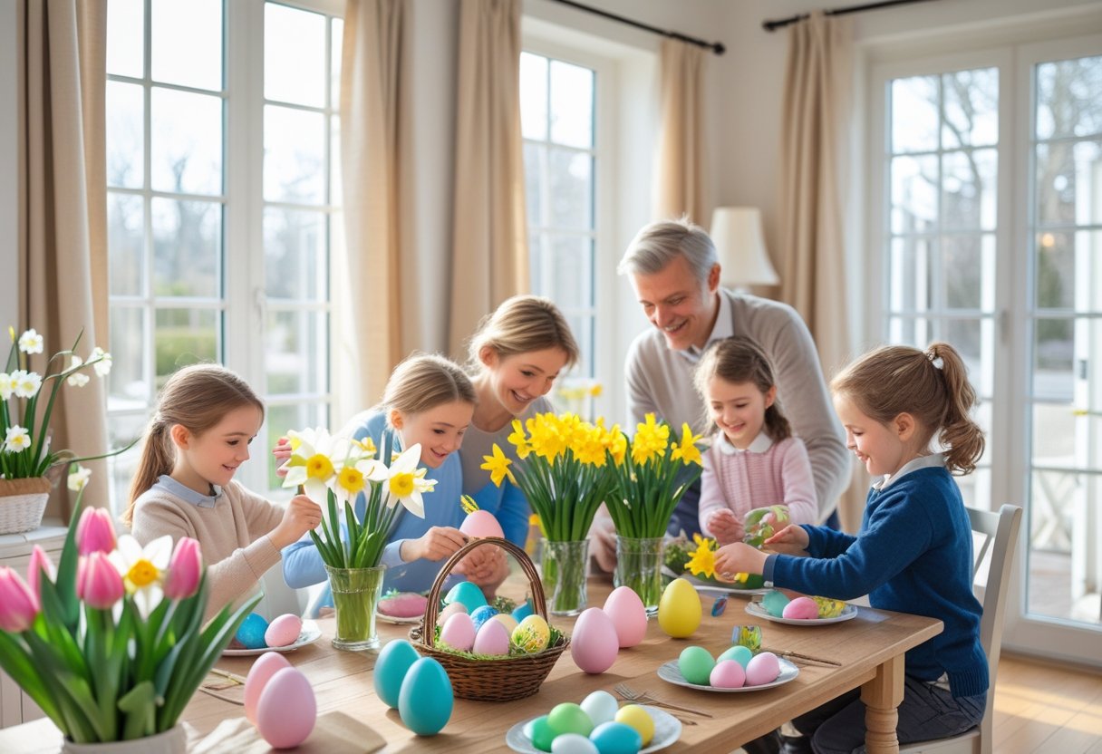 Påskeunderholdning og blomster Saadan skaber du den perfekte stemning derhjemme
